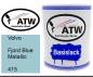 Preview: Volvo, Fjord Blue Metallic, 415: 1L Lackdose, von ATW Autoteile West.